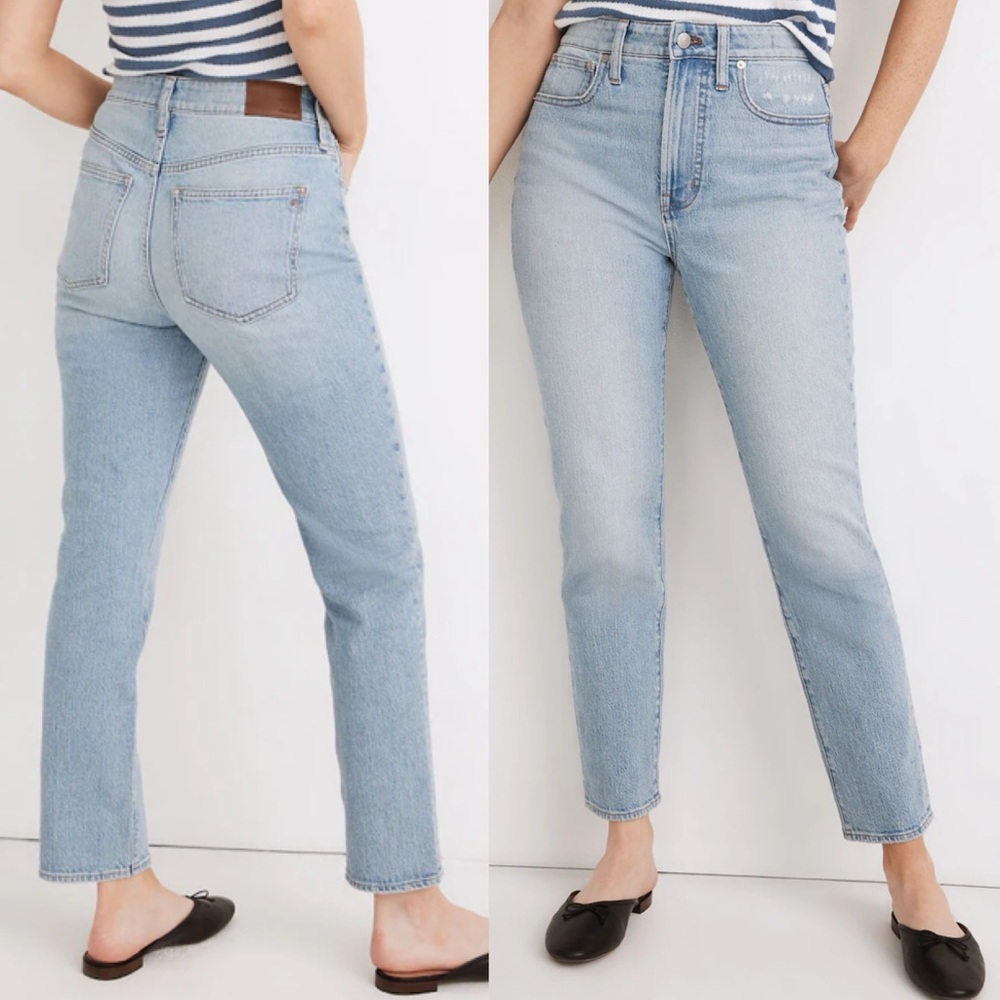 Madewell Curvy Perfect Vintage Jean in Fiore Wash